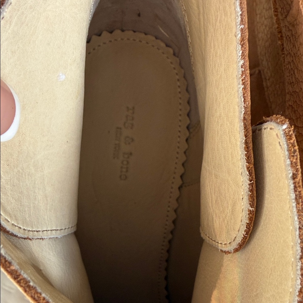 Rag & Bone Camel Ankle Booties - Picture 9 of 12